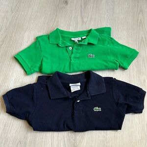 Boys Lacoste Polo Shirt Bundle